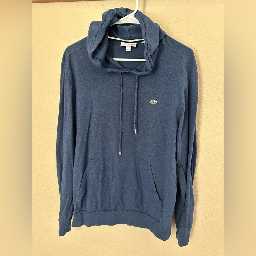 Lacoste hooded long sleeve top